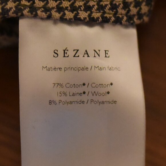 Sezane Brown Checkered Skirt - Picture 7 of 9